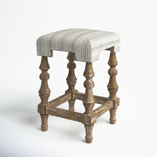 Fortunata solid wood outlet bar stool birch lane